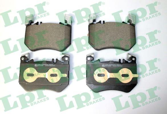 LPR 05P2354 - Bremžu uzliku kompl., Disku bremzes www.autospares.lv