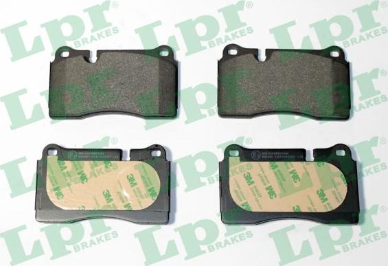 LPR 05P2327 - Bremžu uzliku kompl., Disku bremzes www.autospares.lv