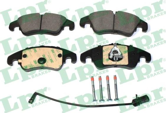 LPR 05P2282A - Bremžu uzliku kompl., Disku bremzes www.autospares.lv