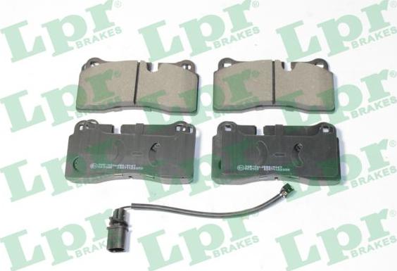 LPR 05P2235A - Bremžu uzliku kompl., Disku bremzes www.autospares.lv