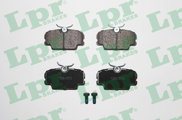 LPR 05P273 - Brake Pad Set, disc brake www.autospares.lv