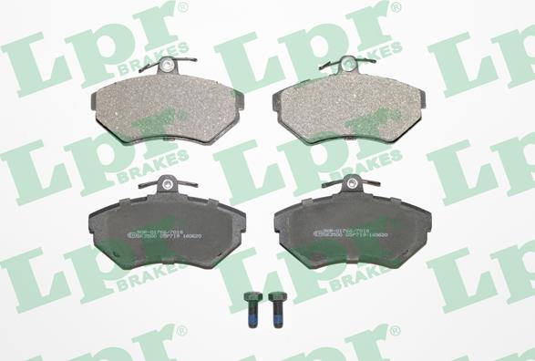 LPR 05P719 - Тормозные колодки, дисковые, комплект www.autospares.lv