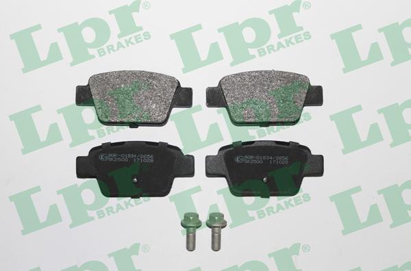 LPR 05P780 - Bremžu uzliku kompl., Disku bremzes www.autospares.lv