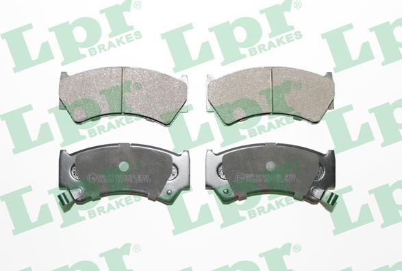 LPR 05P778 - Brake Pad Set, disc brake www.autospares.lv