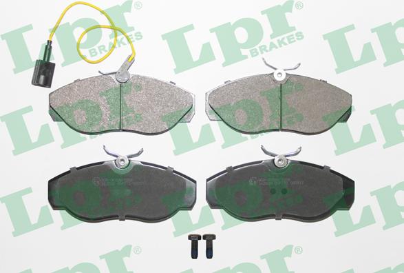 LPR 05P773 - Brake Pad Set, disc brake www.autospares.lv