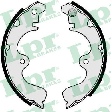 LPR 06940 - Brake Shoe Set www.autospares.lv