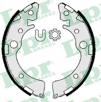 LPR 06980 - Bremžu loku komplekts www.autospares.lv