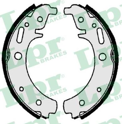 LPR 06920 - Brake Shoe Set www.autospares.lv