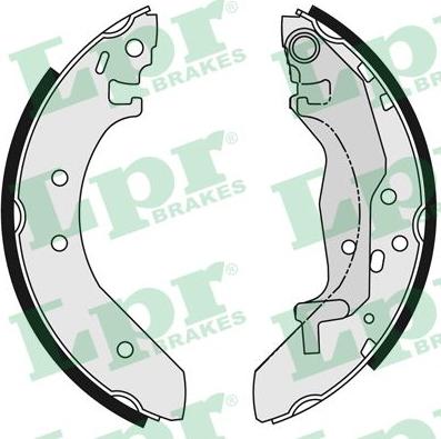 LPR 06040 - Brake Shoe Set www.autospares.lv