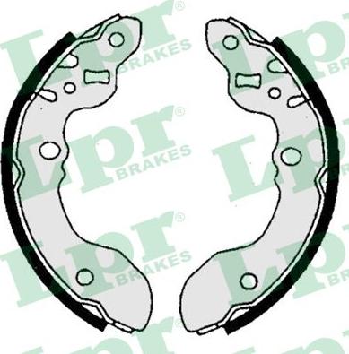 LPR 06880 - Brake Shoe Set www.autospares.lv