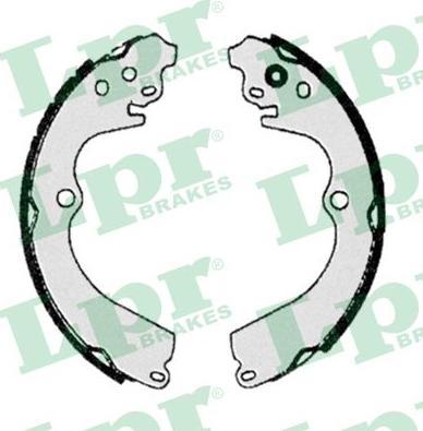 LPR 06230 - Brake Shoe Set www.autospares.lv