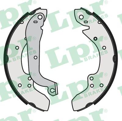 LPR 00930 - Brake Shoe Set www.autospares.lv