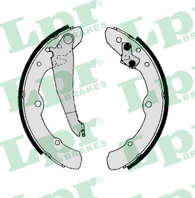 LPR 00150 - Brake Shoe Set www.autospares.lv