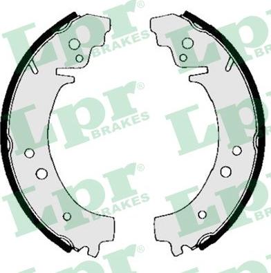 LPR 00860 - Brake Shoe Set www.autospares.lv