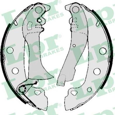 LPR 00720 - Brake Shoe Set www.autospares.lv