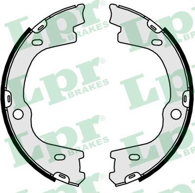 LPR 01057 - Brake Shoe Set, parking brake www.autospares.lv