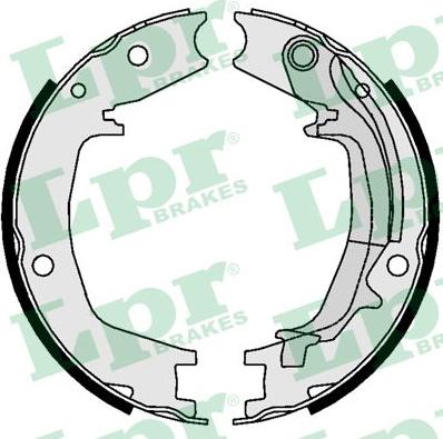 LPR 01062 - Brake Shoe Set, parking brake www.autospares.lv