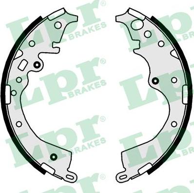 LPR 01035 - Brake Shoe Set www.autospares.lv