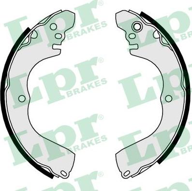 LPR 01026 - Brake Shoe Set www.autospares.lv