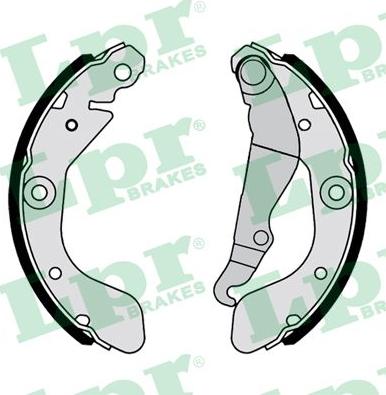 LPR 01168 - Brake Shoe Set www.autospares.lv