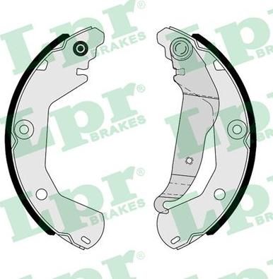 LPR 01163 - Brake Shoe Set www.autospares.lv