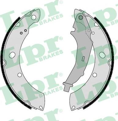 LPR 01182 - Brake Shoe Set www.autospares.lv