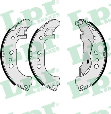 LPR 01179 - Brake Shoe Set www.autospares.lv