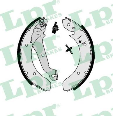 LPR 01350 - Brake Shoe Set www.autospares.lv