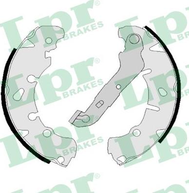 LPR 08170 - Brake Shoe Set www.autospares.lv