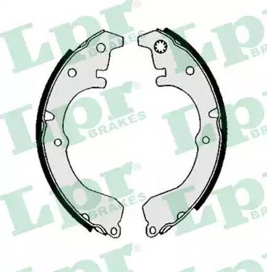 LPR 03500 - Brake Shoe Set www.autospares.lv