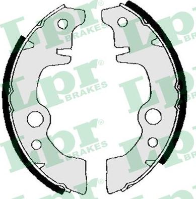 LPR 03010 - Brake Shoe Set www.autospares.lv