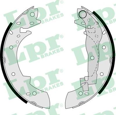 LPR 03330 - Brake Shoe Set www.autospares.lv