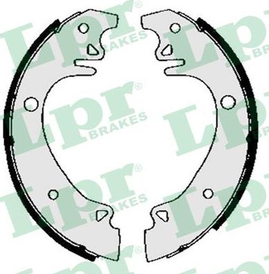 LPR 02870 - Brake Shoe Set www.autospares.lv