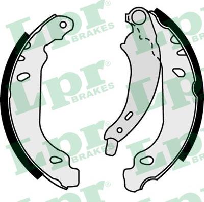 LPR 07430 - Brake Shoe Set www.autospares.lv