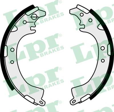 LPR 07660 - Brake Shoe Set www.autospares.lv