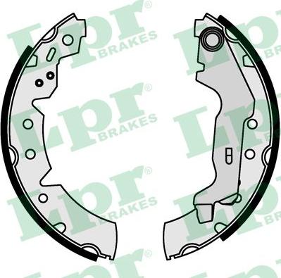 LPR 07670 - Brake Shoe Set www.autospares.lv