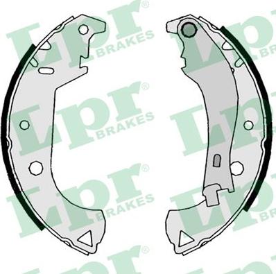 LPR 07810 - Brake Shoe Set www.autospares.lv