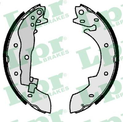 LPR 07350 - Brake Shoe Set www.autospares.lv