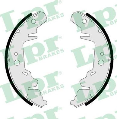 LPR 07280 - Brake Shoe Set www.autospares.lv