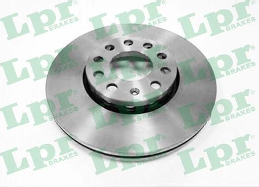 LPR A1052V - Brake Disc www.autospares.lv