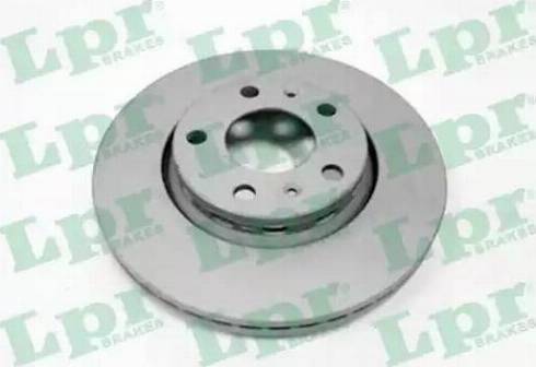 LPR A1020V - Brake Disc www.autospares.lv