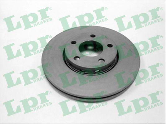 LPR A1371VR - Brake Disc www.autospares.lv