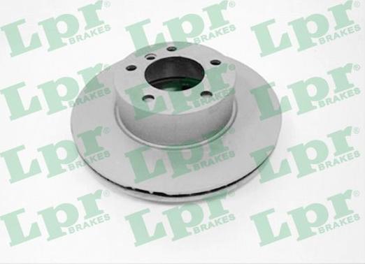 LPR B2441VR - Brake Disc www.autospares.lv