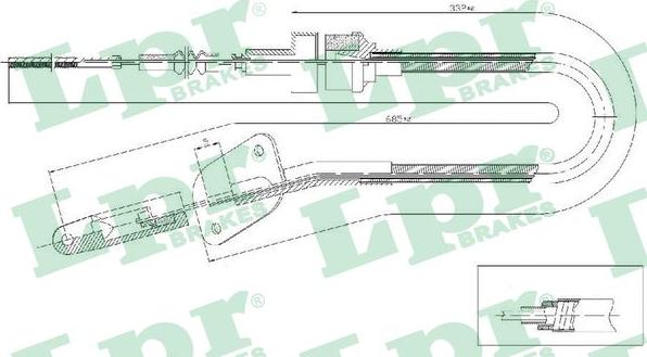 LPR C0463C - Trose, Sajūga pievads www.autospares.lv