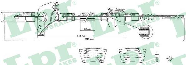 LPR C0424C - Trose, Sajūga pievads www.autospares.lv