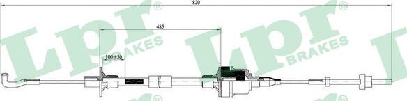 LPR C0129C - Trose, Sajūga pievads www.autospares.lv