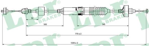 LPR C0260C - Trose, Sajūga pievads www.autospares.lv