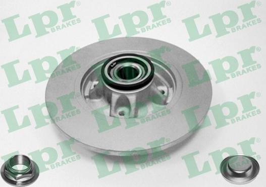 LPR C1015PRCA - Brake Disc www.autospares.lv