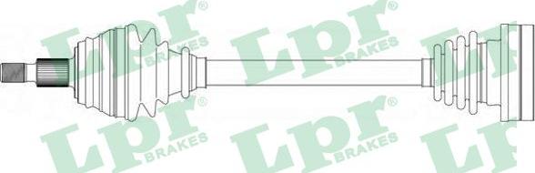 LPR DS43007 - Piedziņas vārpsta autospares.lv