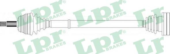 LPR DS51033 - Piedziņas vārpsta www.autospares.lv